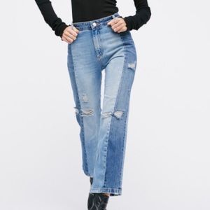 FREE PEOPLE “ The Patchwork Skinny”